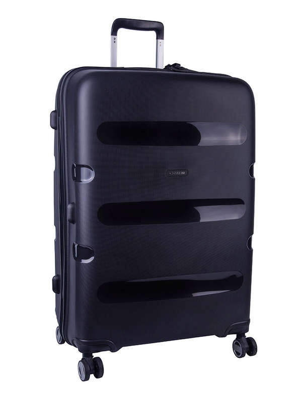 Cellini Cruze 75cm 4 Wheel Trolley Case Black