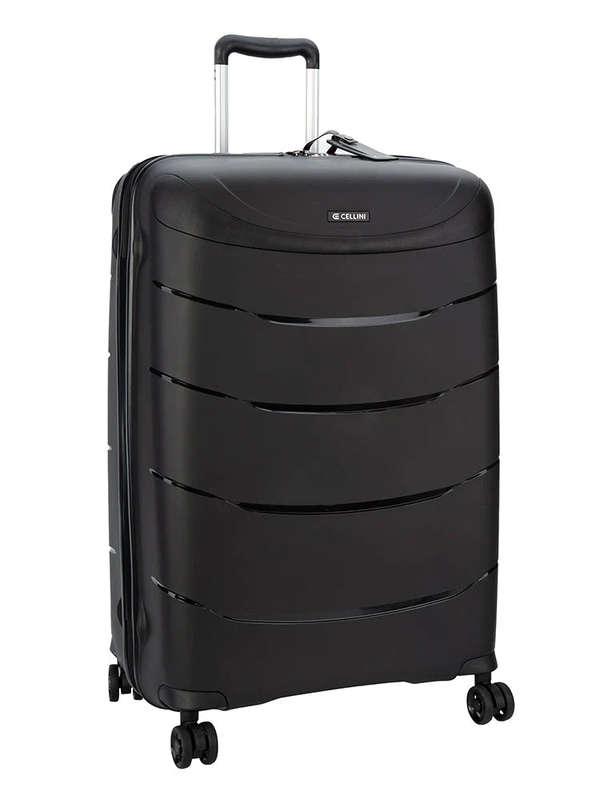 Cellini Nova 2 Piece Medium Luggage Set Black
