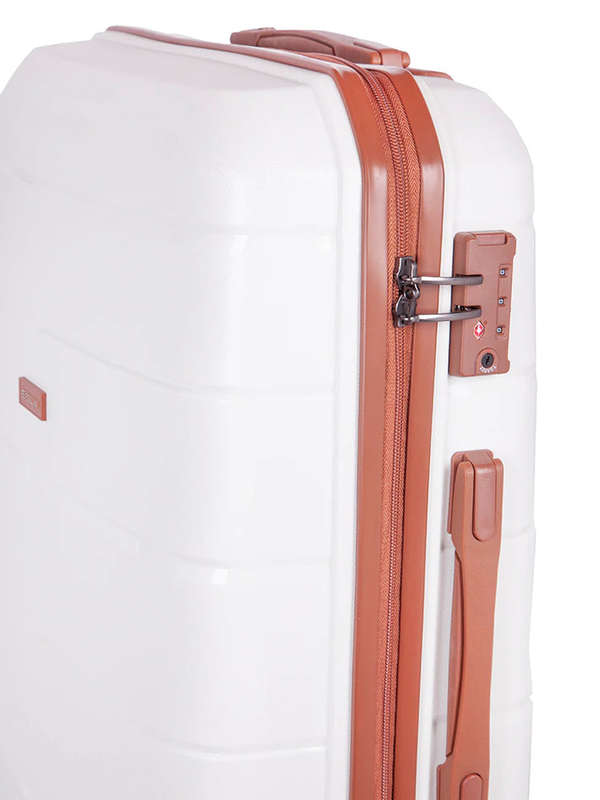 Cellini Spinn 650mm 4 Wheel Check In White