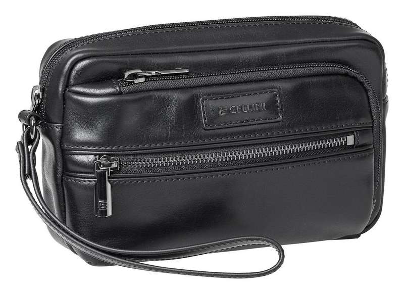 Cellini Infiniti Leather Gents Wrist Bag