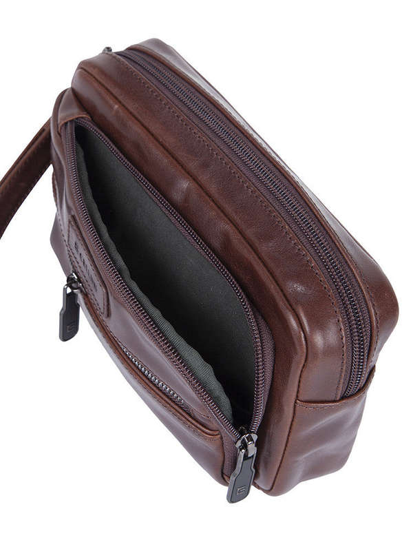 Cellini Infiniti Leather Gents Wrist Bag