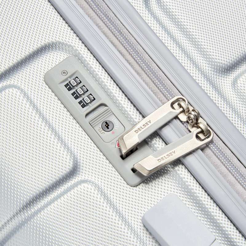 Delsey Lagos Trolley Suitcase - 76cm Silver