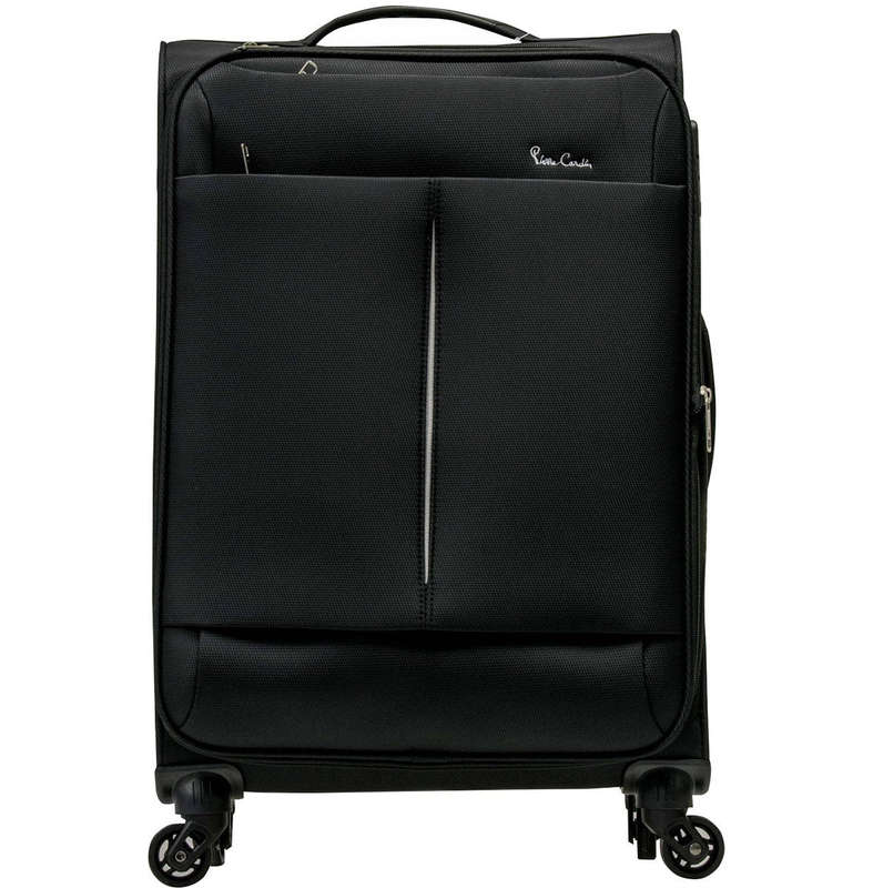Pierre Cardin Ultralight 55cm Carry On Black