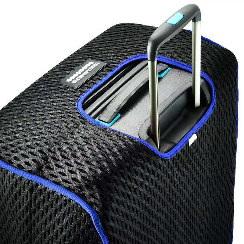 Luggage Glove Diamond Mesh Small Blue