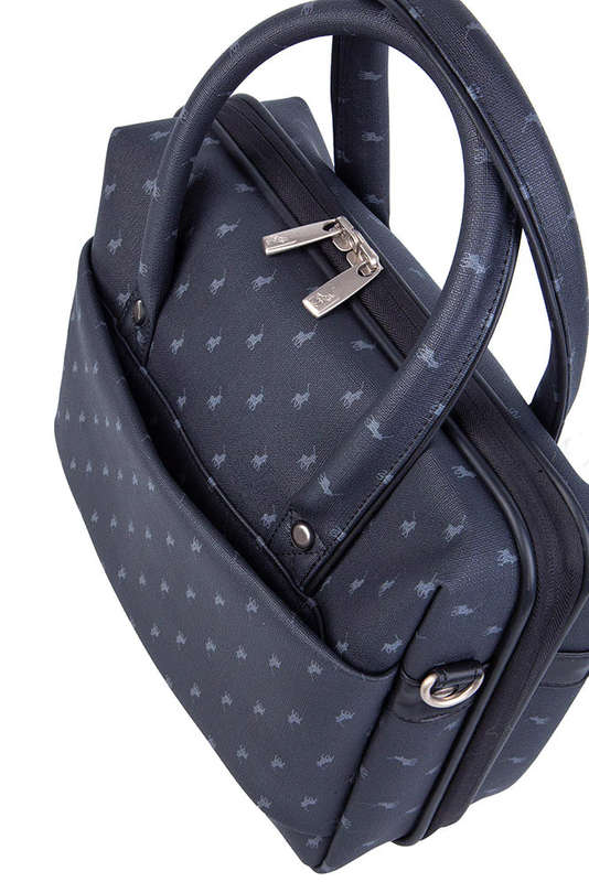 Polo Signature Luggage Beauty Case Charcaol