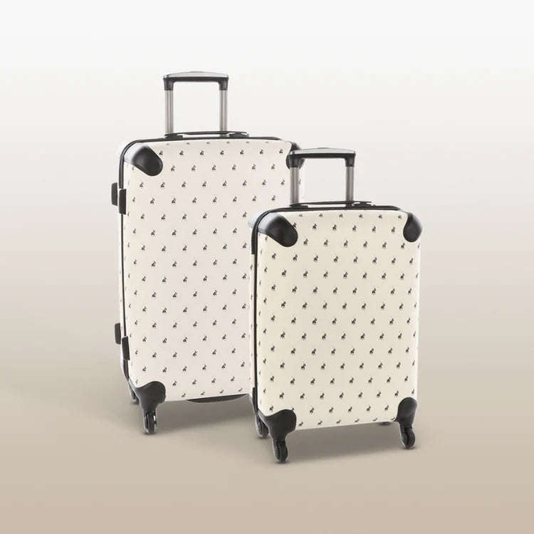 Polo Double Pack 2 Piece Medium Luggage Set Beige