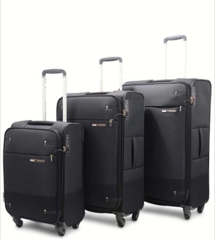 Samsonite Base Boost 3 Piece Set Black