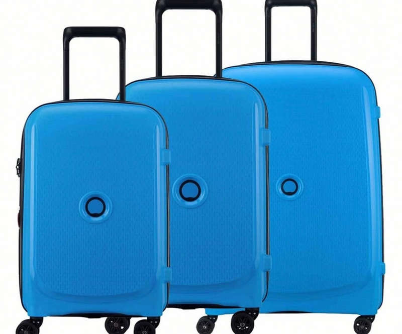 Delsey Belmont 3 Piece Set Metallic Blue