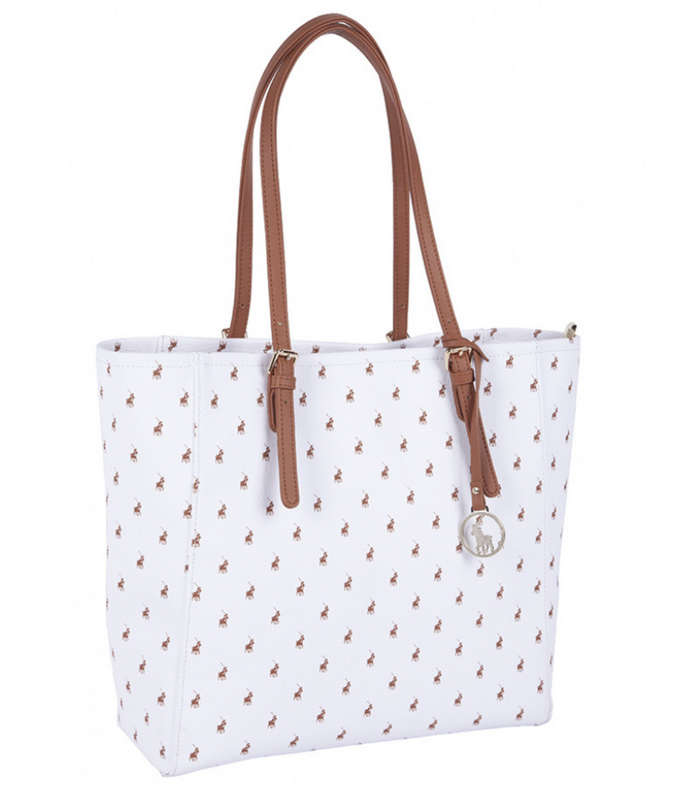 Polo Iconic Tote Handbag White