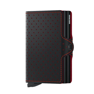 Secrid Twinwallet Perforated Black-Red