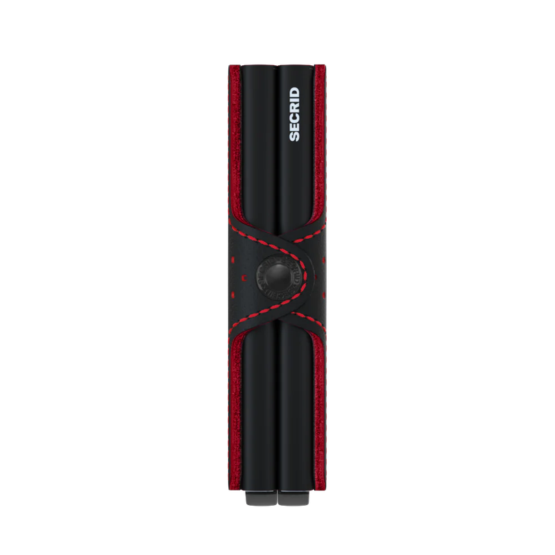 Secrid Twinwallet Perforated Black-Red