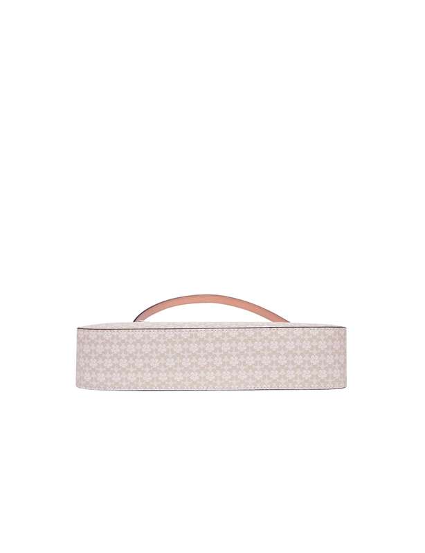 Miss Serenade | Destiny Vegan Leather Shoulder Bag | Beige