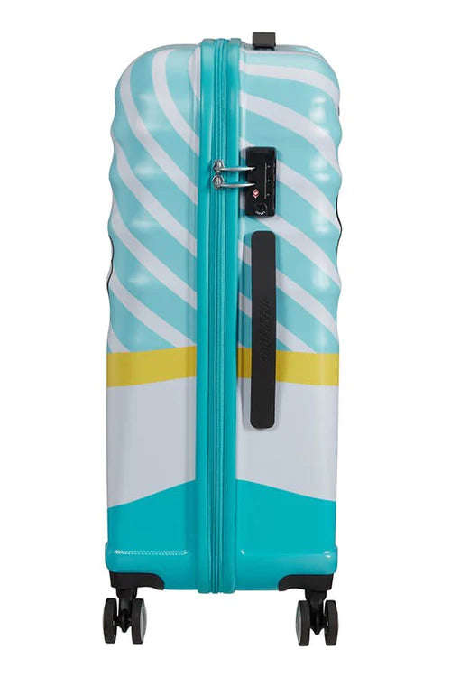American Tourister Wavebreaker Disney Spinner 67cm Mickey Blue Kiss