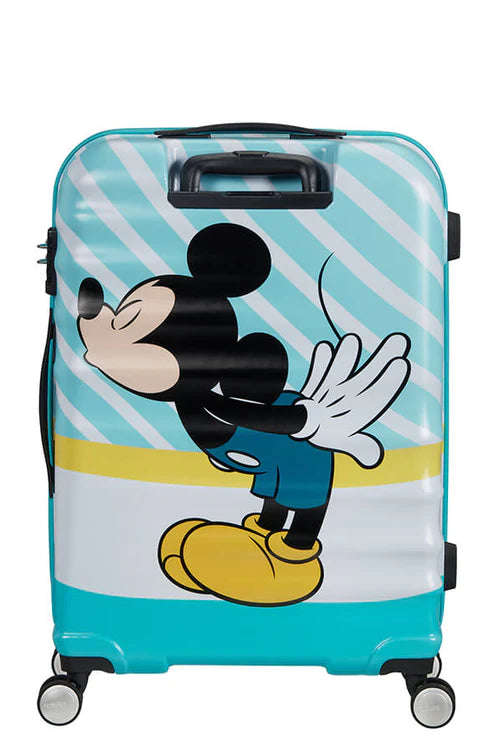 American Tourister Wavebreaker Disney Spinner 67cm Mickey Blue Kiss