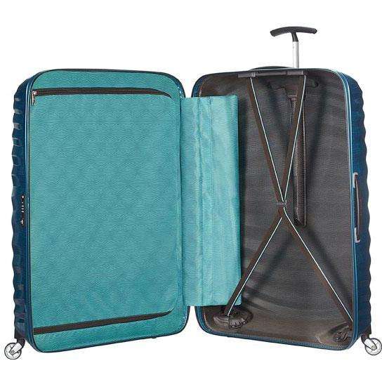 Samsonite Lite Shock 81cm Spinner Petrol Blue