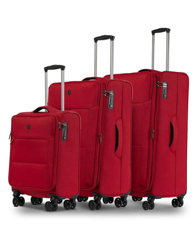 Conwood Soho Spinner Luggage Set Red