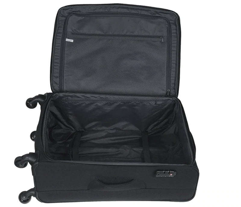 Tosca Conwood  Expandable Spinner Luggage Set | Black