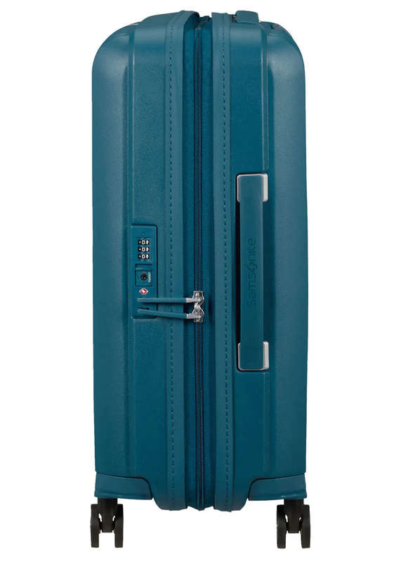 Samsonite HI-FI Spinner Expandable 55cm Petrol Blue