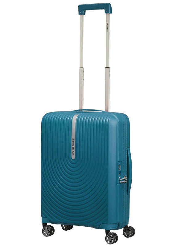 Samsonite HI-FI Spinner Expandable 55cm Petrol Blue