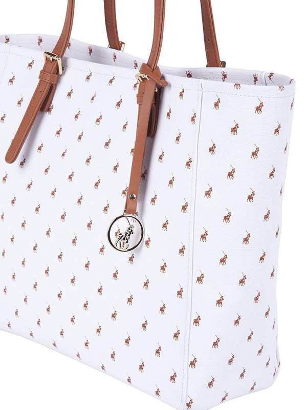 Polo Iconic Tote Handbag White