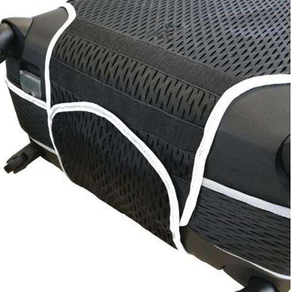 Luggage Glove Diamond Mesh Small Silver