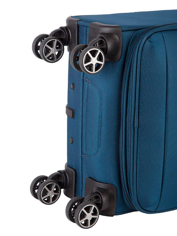 Cellini Smartcase 4 Wheel Carry On Trolley Midnight Blue