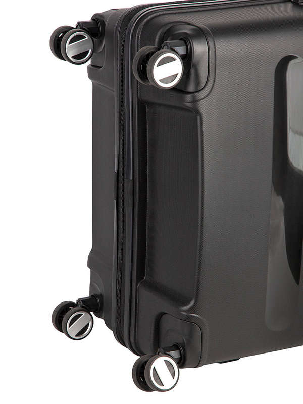Cellini Cruze 75cm 4 Wheel Trolley Case Black