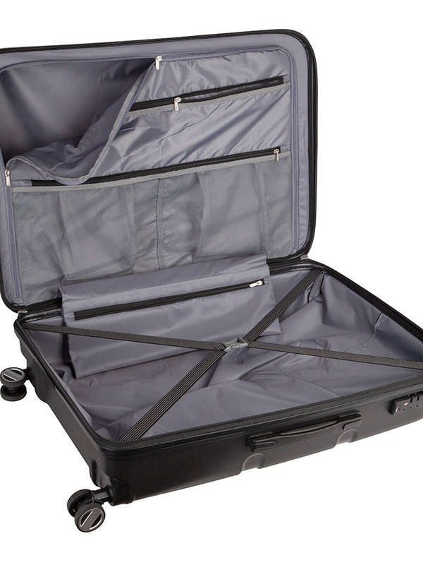 Cellini Cruze 75cm 4 Wheel Trolley Case Black
