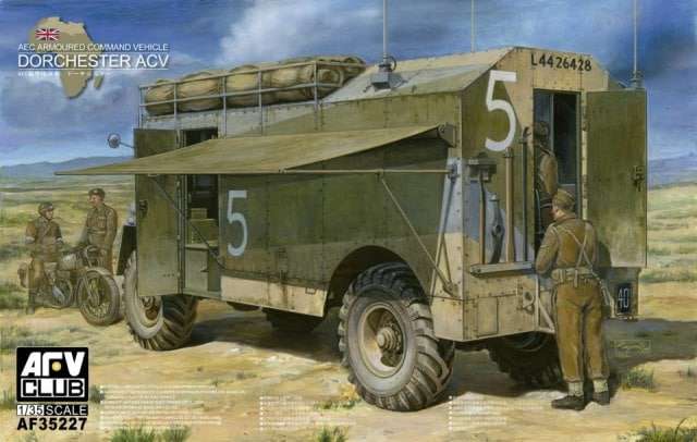 AF35227 - AFV Club 1/35 British AEC Dorchester Armoured Command Vehicle