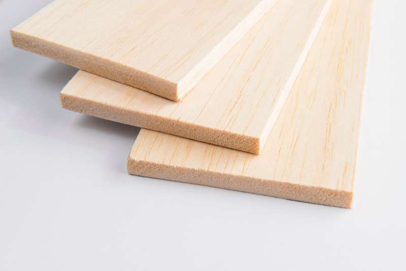 Balsa Wood Strips 1.0 x 100 x 1000