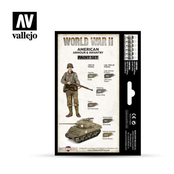 70.203 - WWII American Armour & Infantry (6)
