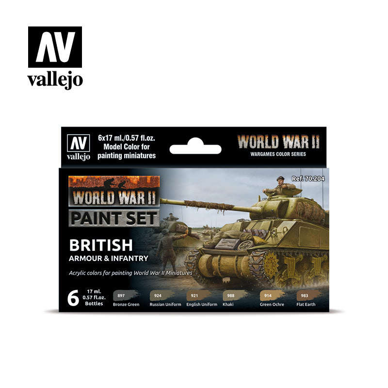 70.204 - WWII British Armour & Infantry (6)