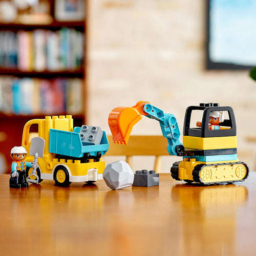 LEGO DUPLO Truck & Tracked Excavator
