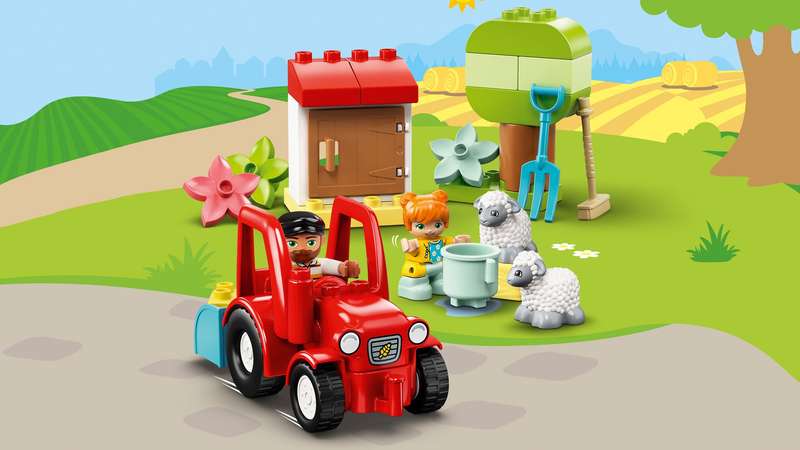 LEGO DUPLO Farm Tractor & Animal Care 10950