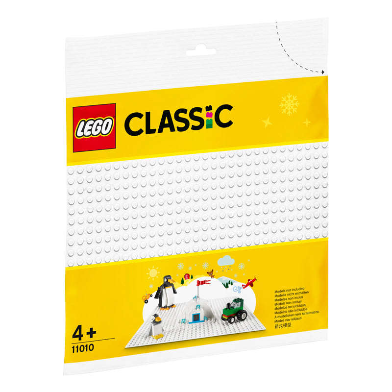 LEGO CLASSIC White Baseplate 11010