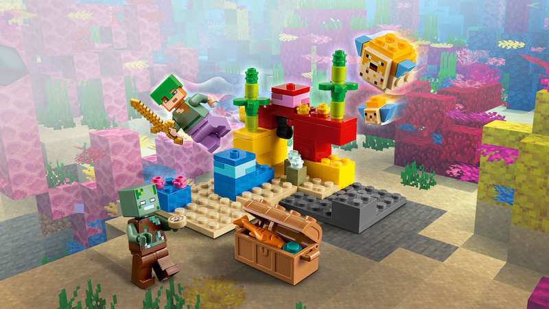 LEGO Minecraft The Coral Reef