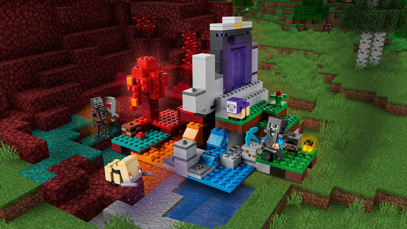 LEGO Minecraft The Ruined Portal 21172