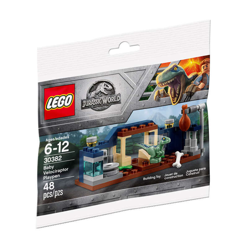LEGO Jurassic World Baby Velociraptor Playpen 30382
