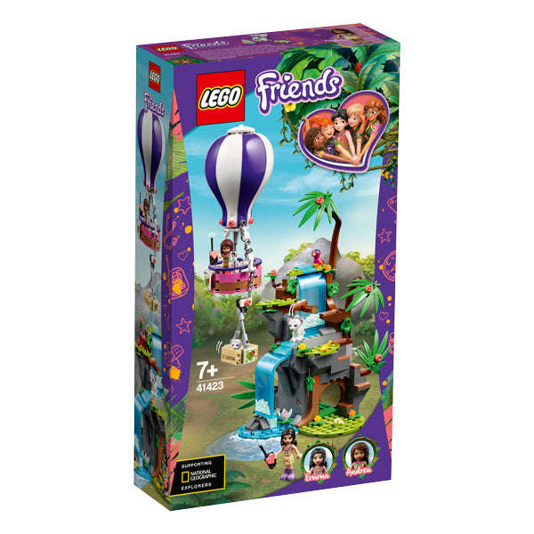 LEGO Friends Tiger Hot Air Balloon Jungle Rescue 41423