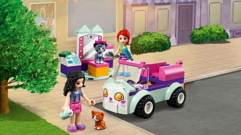 LEGO Friends Cat Grooming Car 41439