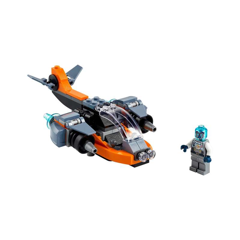 LEGO Creator 3in1 Cyber Drone Building Kit 31111