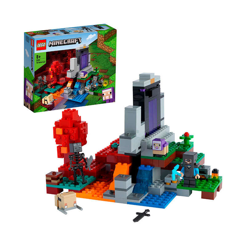 LEGO Minecraft The Ruined Portal 21172