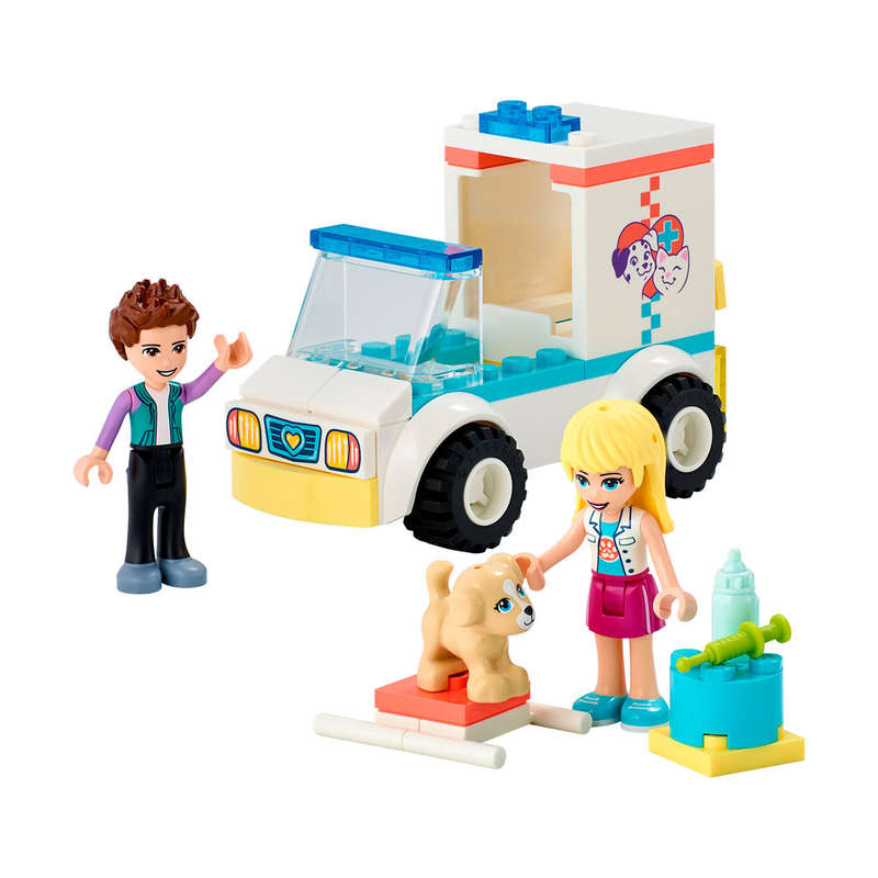 LEGO Friends Pet Clinic Ambulance Building Kit 41694