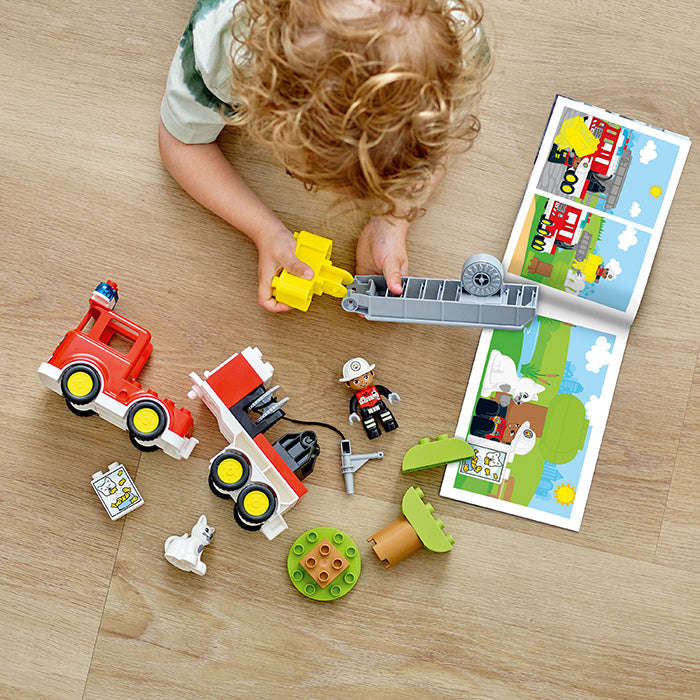 LEGO DUPLO Rescue Fire Engine Building Toy 10969