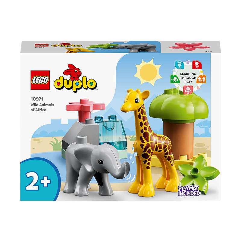 LEGO DUPLO Wild Animals of Africa Building Toy 10971