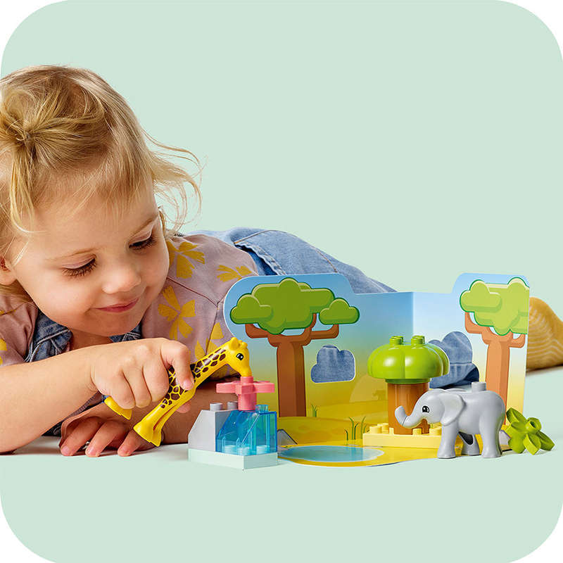 LEGO DUPLO Wild Animals of Africa Building Toy 10971
