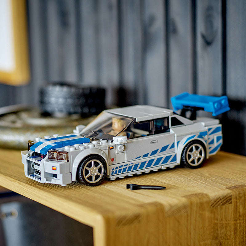 LEGO Speed Champions 2 Fast 2 Furious Nissan Skyline GT-R (R34) Set 76917