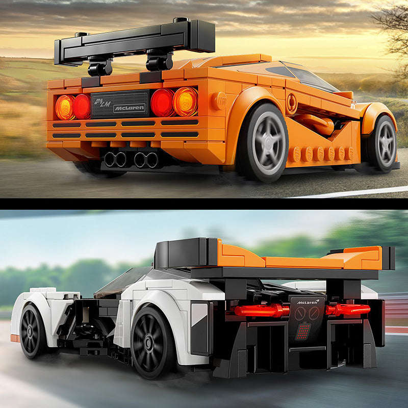 LEGO Speed Champions McLaren Solus GT and McLaren F1 LM Building Toy Set 76918