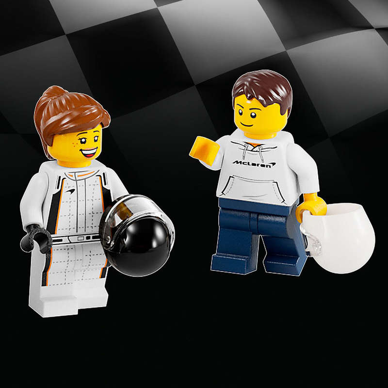 LEGO Speed Champions McLaren Solus GT and McLaren F1 LM Building Toy Set 76918