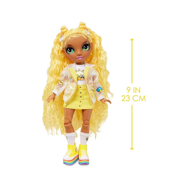 Rainbow High Junior High Sunny Madison 9 inches Yellow Fashion Doll with Accessories